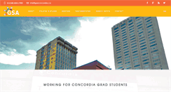 Desktop Screenshot of gsaconcordia.ca